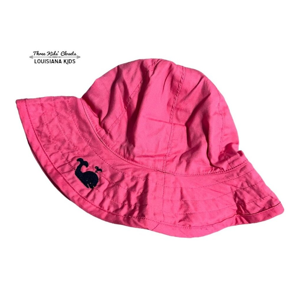 Pottery Barn Kids PBK 6-12m Reversible Whale Swim Hat Sunhat